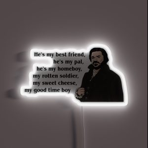 Laszlo Cravensworth Best Friend Quote What We Do In The Shadows RGB Neon Sign Laszlo Cravensworth Best Friend Quote What We Do In The Shadows RGB Neon Sign