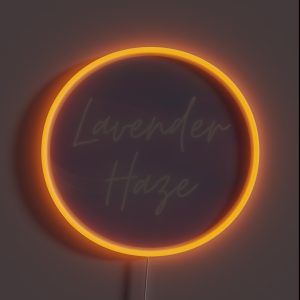 Lavender Haze RGB Neon Sign