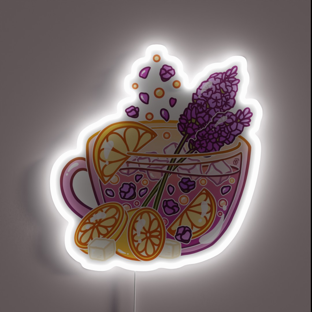 Lavender Lemonade RGB Neon Sign Lavender Lemonade RGB Neon Sign