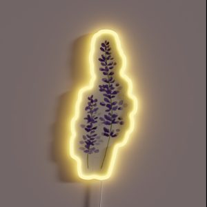 Lavender Watercolor RGB Neon Sign Lavender Watercolor RGB Neon Sign