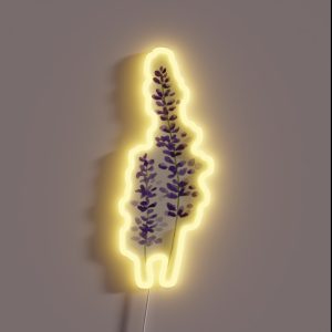 Lavender Watercolor RGB Neon Sign Lavender Watercolor RGB Neon Sign