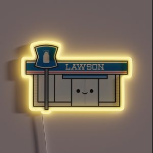 Lawson Japanese Konbini Convenience Store RGB Neon Sign