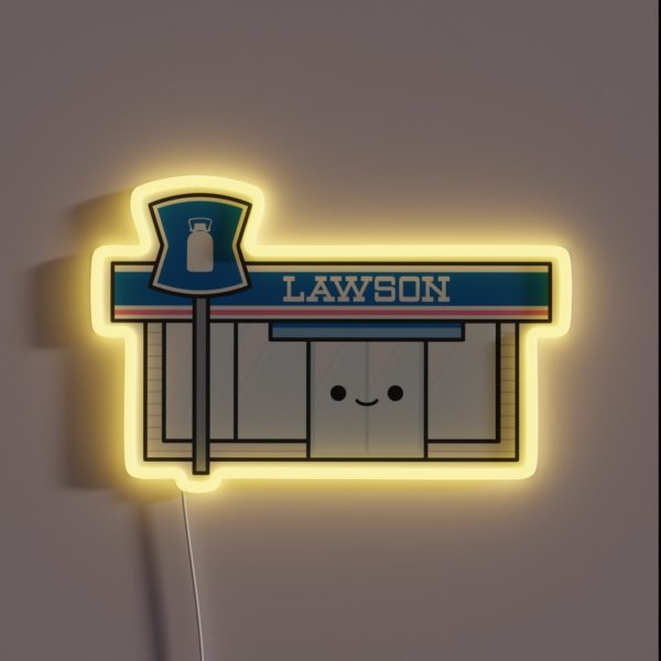 Lawson Japanese Konbini Convenience Store RGB Neon Sign