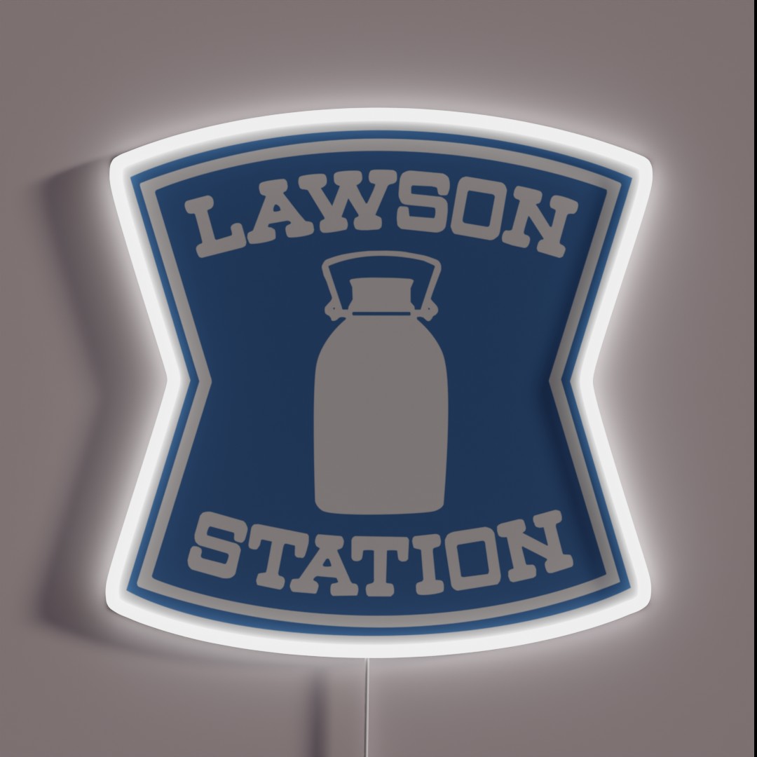 Lawson Station RGB Neon Sign Lawson Station RGB Neon Sign