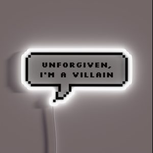 LE SSERAFIM Unforgiven Chorus Speech Bubble RGB Neon Sign LE SSERAFIM Unforgiven Chorus Speech Bubble RGB Neon Sign