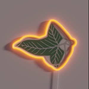 Leaf Of The Lady S Wood RGB Neon Sign Leaf Of The Lady S Wood RGB Neon Sign