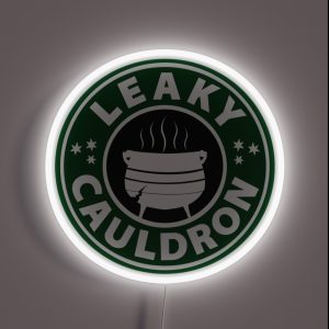 Leaky Cauldron RGB Neon Sign