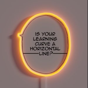 Learning Curve RGB Neon Sign Learning Curve RGB Neon Sign