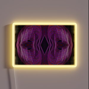 LED Light Trail Mosaic 4 RGB Neon Sign