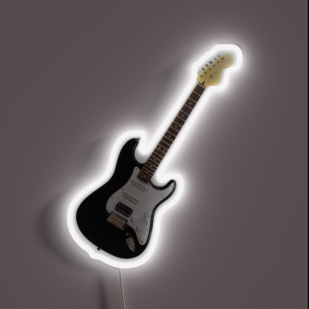 Legendary Guitar Electric For Rock And Roll RGB Neon Sign Legendary Guitar Electric For Rock And Roll RGB Neon Sign