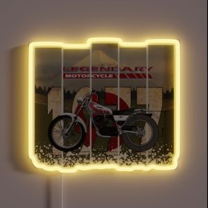 LEGENDARY MOTORCYCLE 1977 RGB Neon Sign