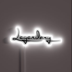 Legendary RGB Neon Sign Legendary RGB Neon Sign