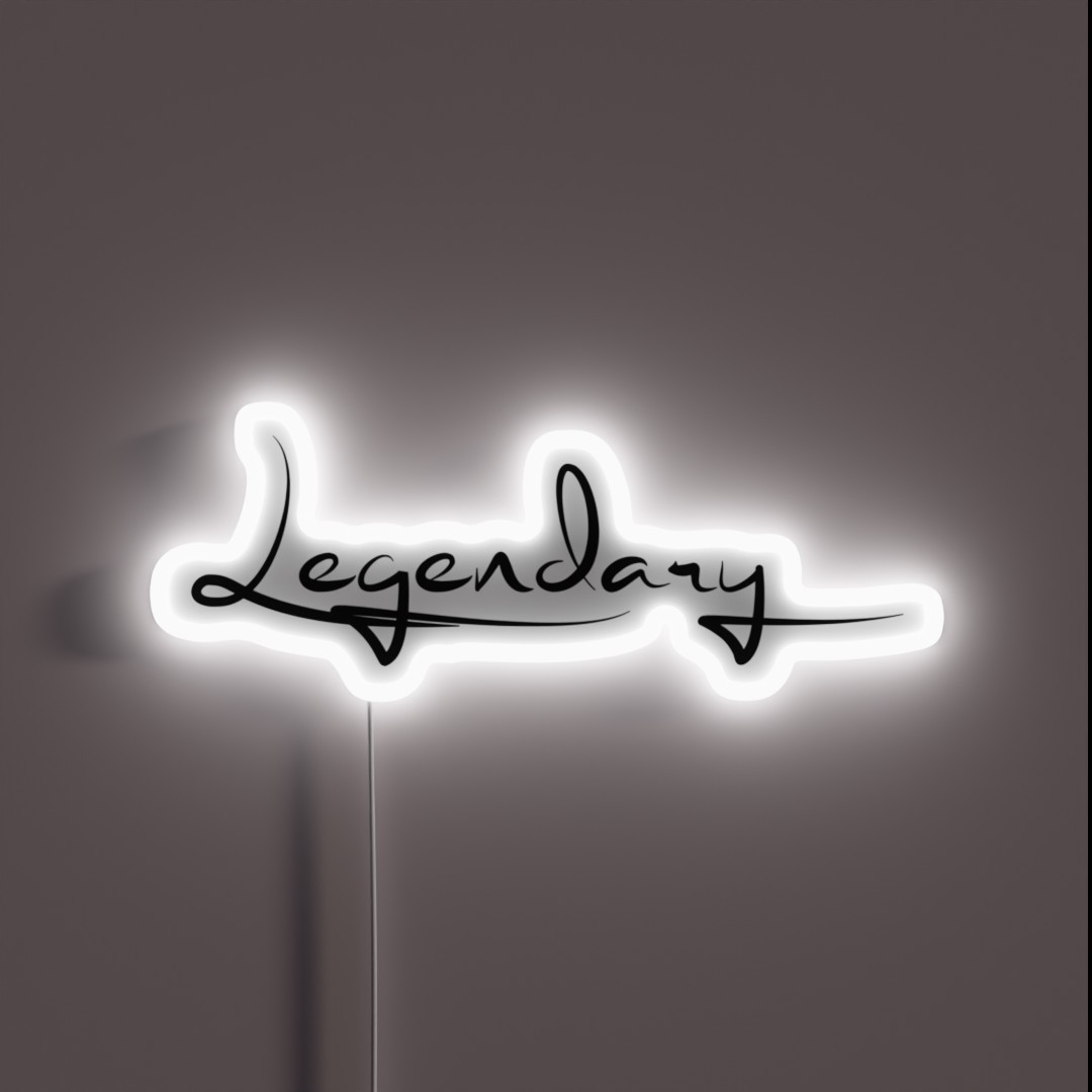 Legendary RGB Neon Sign Legendary RGB Neon Sign