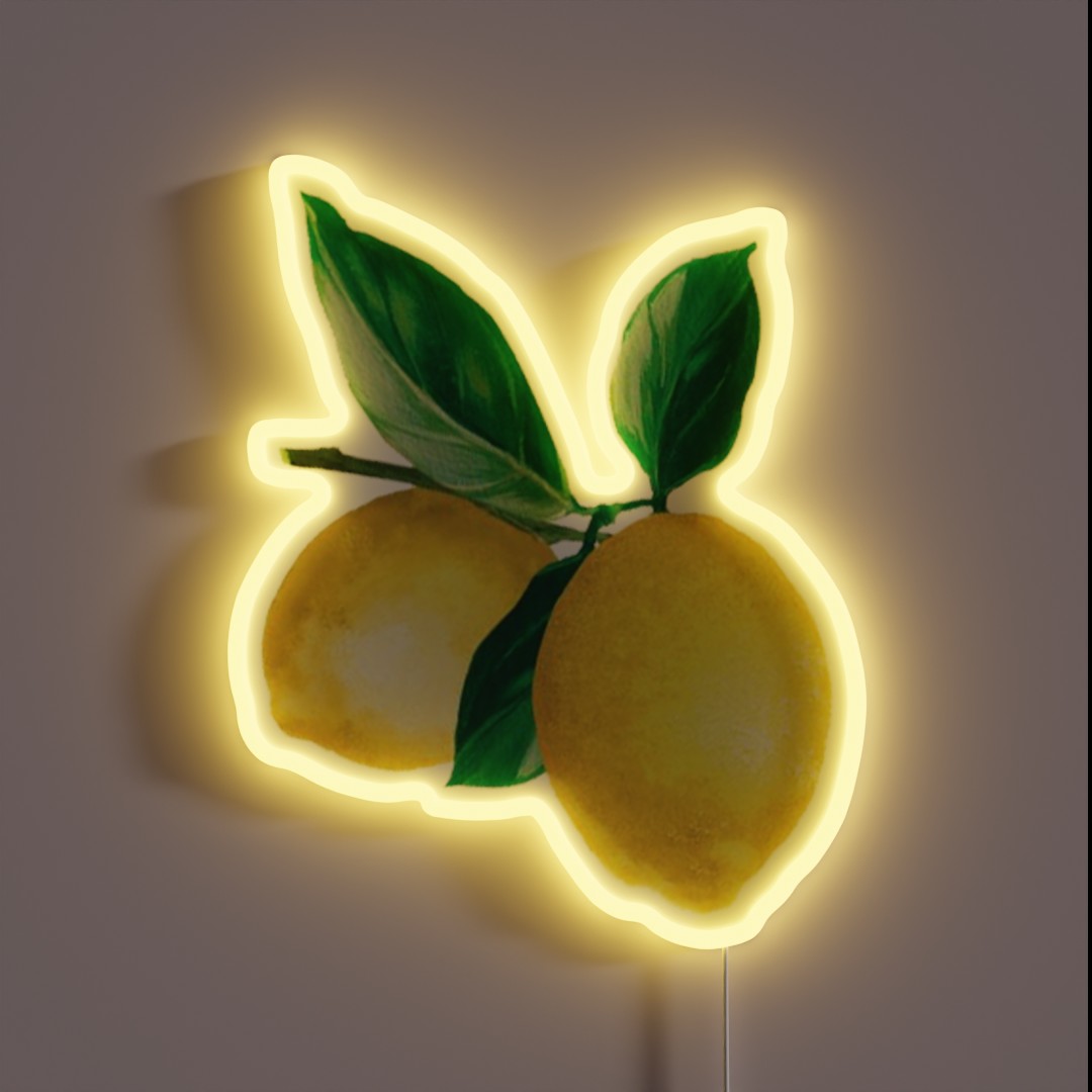 Lemon RGB Neon Sign Lemon RGB Neon Sign