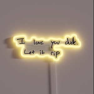 Let It Rip The Bear RGB Neon Sign