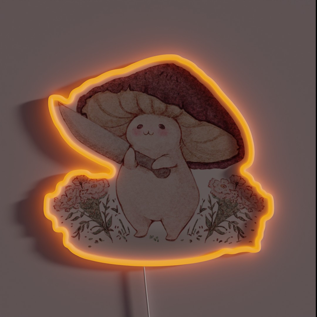 Let Me See What You Have Little Mushroom No RGB Neon Sign Let Me See What You Have Little Mushroom No RGB Neon Sign
