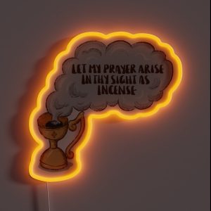 Let My Prayer Arise RGB Neon Sign Let My Prayer Arise RGB Neon Sign