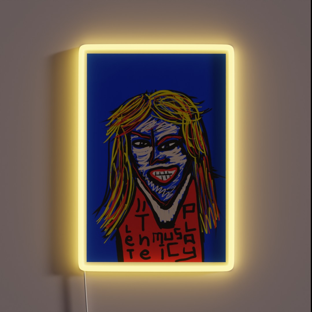 Let The Music Play RGB Neon Sign Let The Music Play RGB Neon Sign