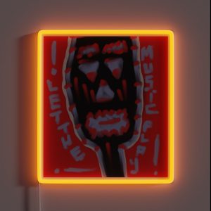 Let The Music Play RGB Neon Sign Let The Music Play RGB Neon Sign