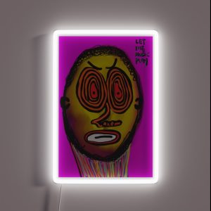 Let The Music Play RGB Neon Sign