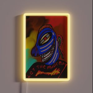 Let The Music Play RGB Neon Sign Let The Music Play RGB Neon Sign