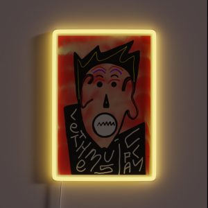 Let The Music Play RGB Neon Sign