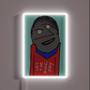 Let The Music Play RGB Neon Sign