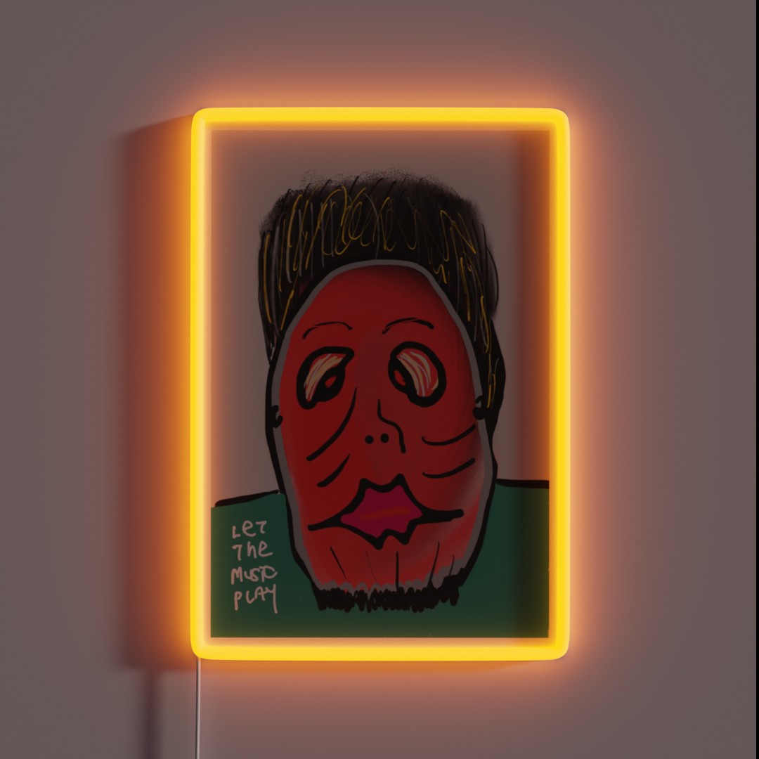 Let The Music Play RGB Neon Sign Let The Music Play RGB Neon Sign