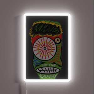 Let The Music Play RGB Neon Sign