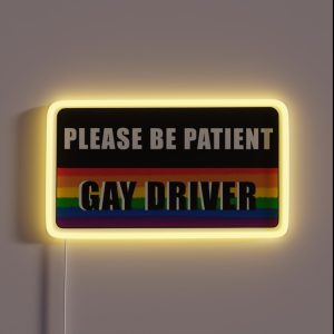 LGBT Driver RGB Neon Sign