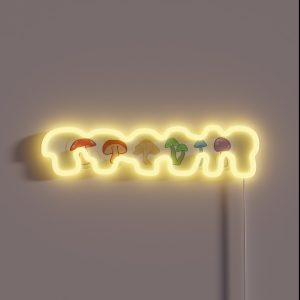 LGBT Pride Mushrooms RGB Neon Sign