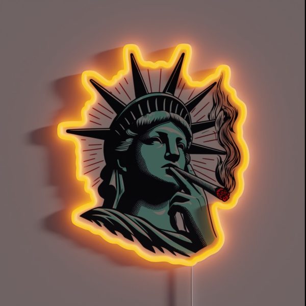 Liberty S Chill Pill Streetart Design RGB Neon Sign