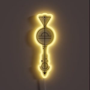 Libra Astrology Zodiac Arrow RGB Neon Sign Libra Astrology Zodiac Arrow RGB Neon Sign