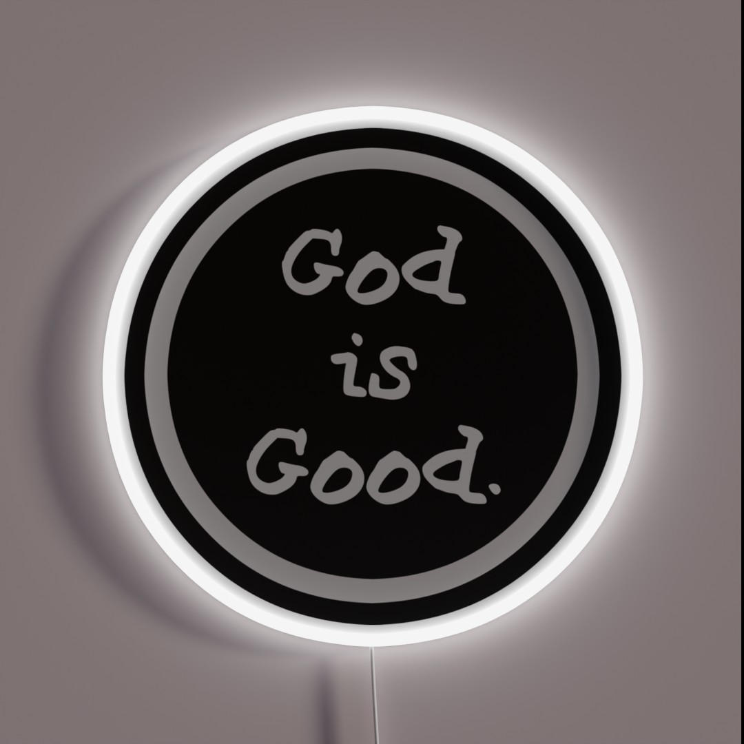 Life Is Good God Is Good RGB Neon Sign Life Is Good God Is Good RGB Neon Sign
