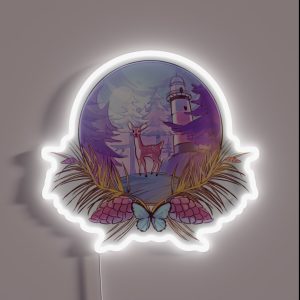 Life Is Strange Snow Globe RGB Neon Sign
