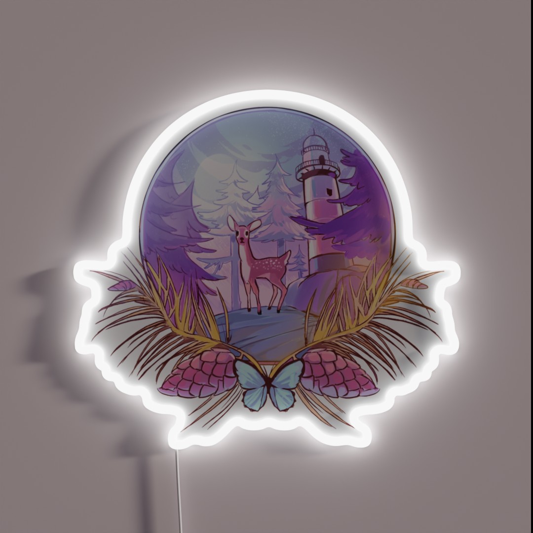 Life Is Strange Snow Globe RGB Neon Sign Life Is Strange Snow Globe RGB Neon Sign