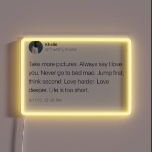 Life Is Too Short RGB Neon Sign