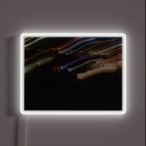 Light Trails At Night RGB Neon Sign