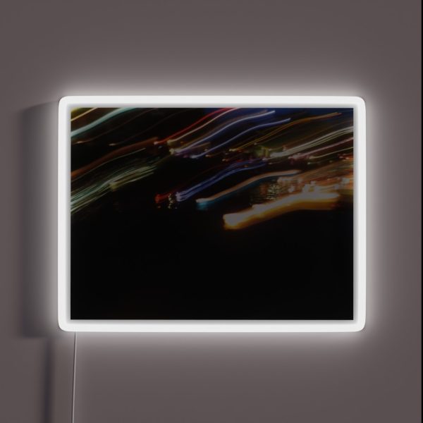 Light Trails At Night RGB Neon Sign