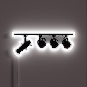 Lighting Fixtures Hung From Bar RGB Neon Sign Lighting Fixtures Hung From Bar RGB Neon Sign