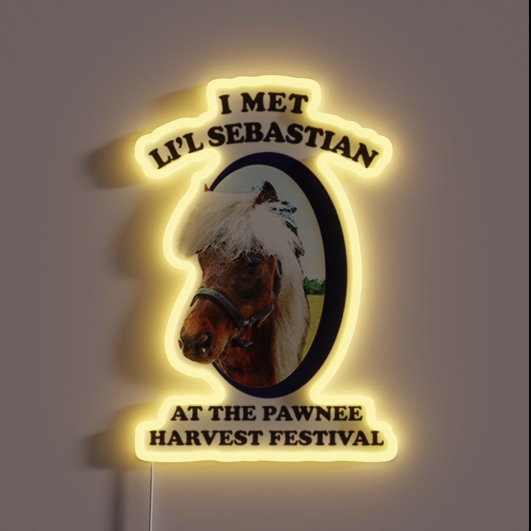 Lil Sebastian RGB Neon Sign Lil Sebastian RGB Neon Sign