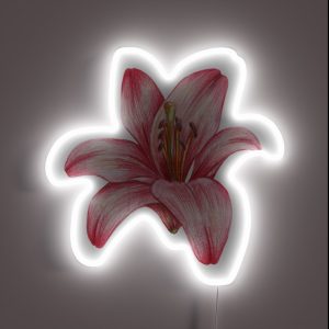 Lily Flower RGB Neon Sign