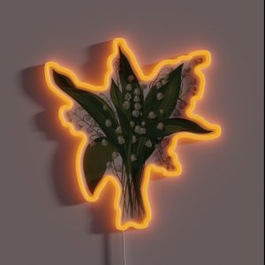 Lily Of The Valley Bouquet RGB Neon Sign Lily Of The Valley Bouquet RGB Neon Sign