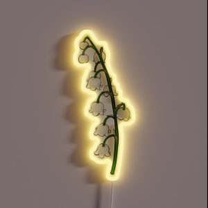 Lily Of The Valley RGB Neon Sign