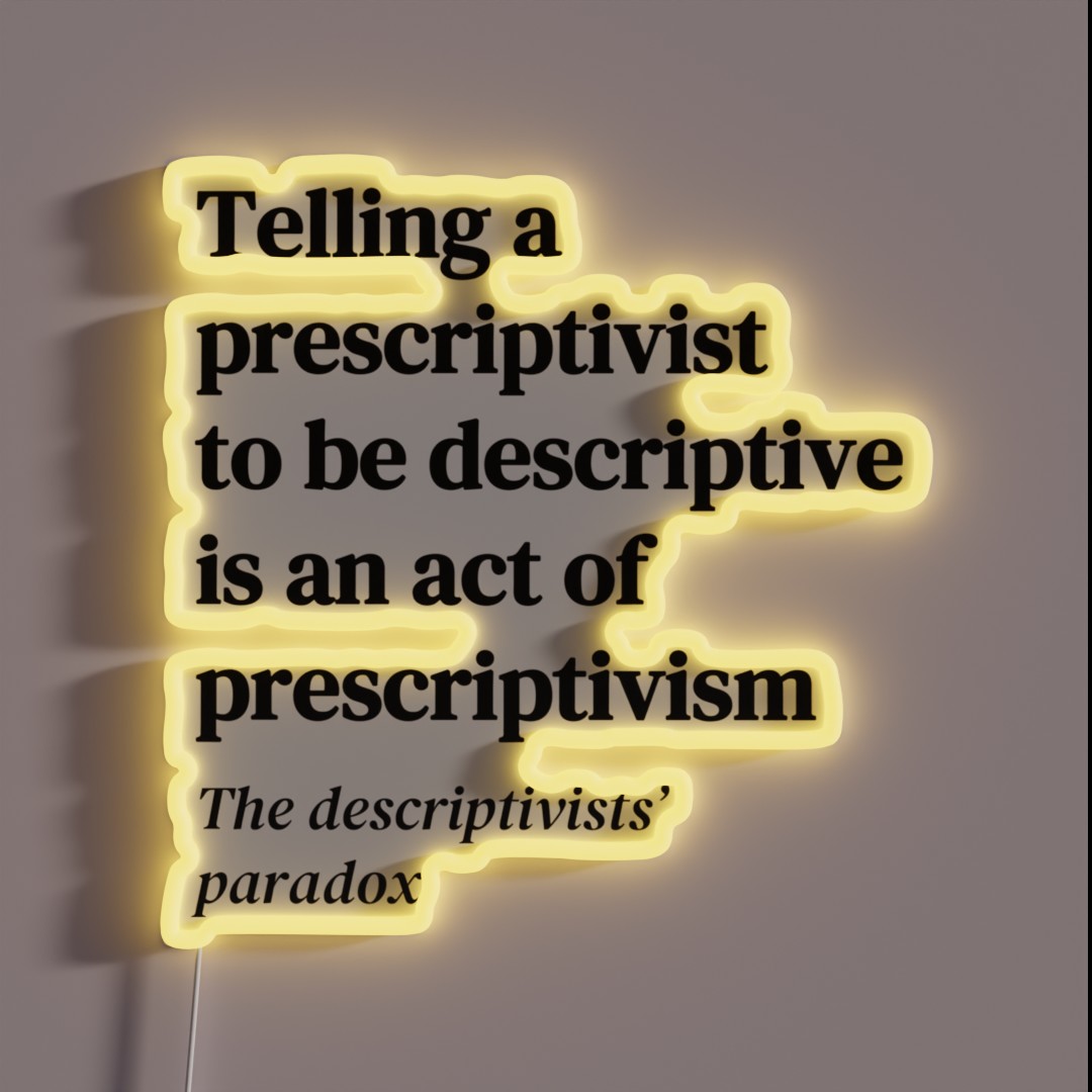 Linguistics Humor RGB Neon Sign Linguistics Humor RGB Neon Sign