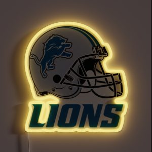 Lions Football RGB Neon Sign
