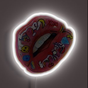 Lips RGB Neon Sign Lips RGB Neon Sign