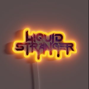 Liquid Stranger Purple Galaxy RGB Neon Sign Liquid Stranger Purple Galaxy RGB Neon Sign