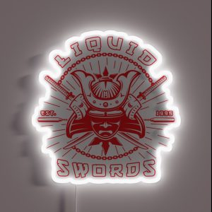 Liquid Swords RGB Neon Sign