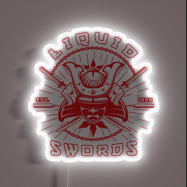 Liquid Swords RGB Neon Sign